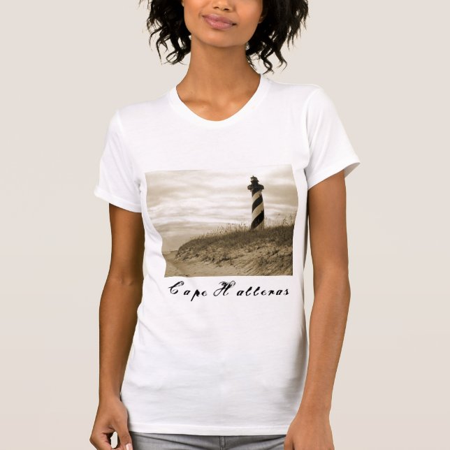 Camiseta Farol de Cape Hatteras (Frente)