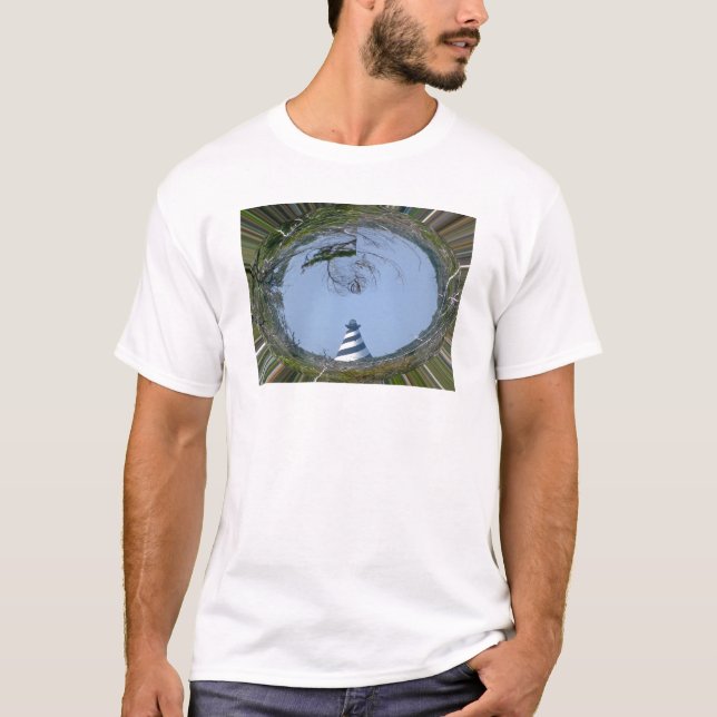 Camiseta Farol de Cape Hatteras da Série Wetlands (Frente)