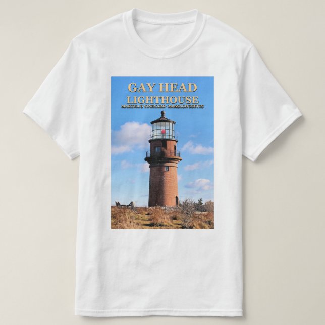 Camiseta Farol de gay, MÃES de Vinha de Martha (Frente do Design)
