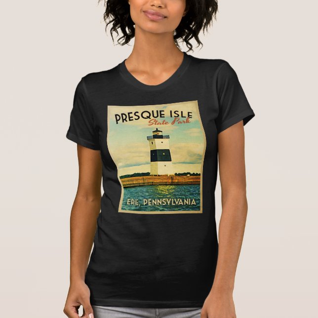 Camiseta Farol de Ilha Presa (Frente)