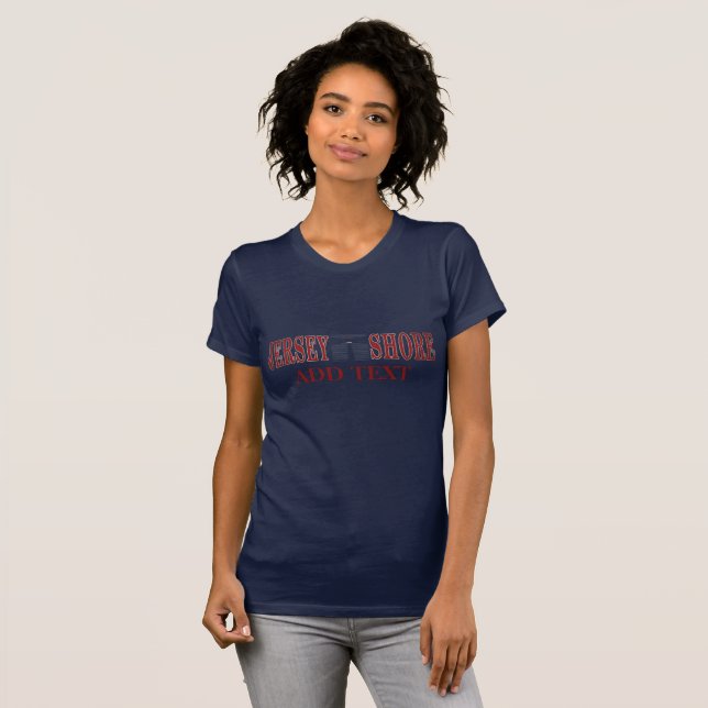 Camiseta Farol de Jersey Shore (Frente Completa)