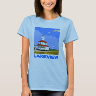 Camiseta Farol de LAKEVIEW
