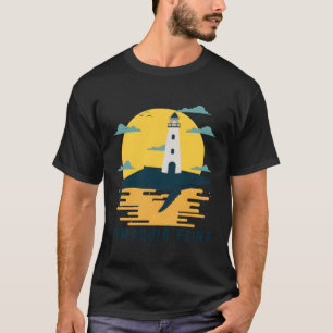 Camiseta Farol de Maine Leve do Ponto Pemaquide Sou Náutico