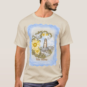 Camiseta Farol de margarida amarela