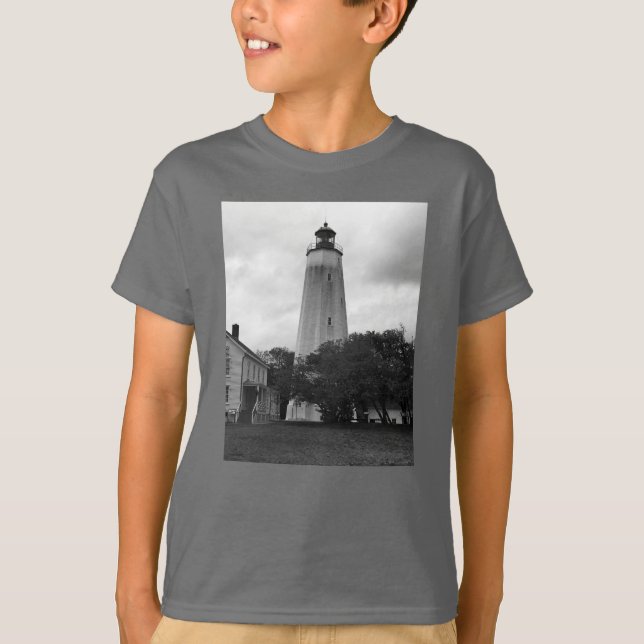 Camiseta Farol de Sandy Hook (Frente)