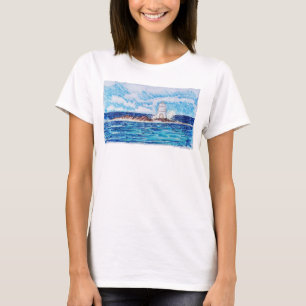 Camiseta Farol em Azul