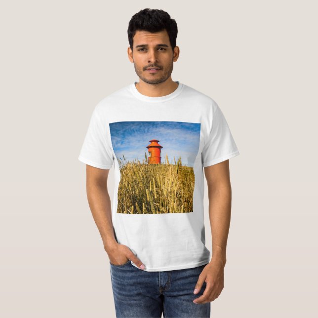 Camiseta Farol em Stykholmur, Islândia (Frente Completa)
