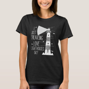 Camiseta Farol, Eu Só Estraguei O Amor Velejando A Vida