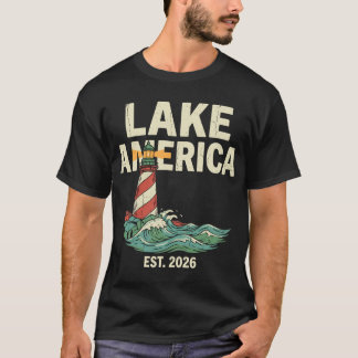 Camiseta Farol Lago América Est 2026 Vintage Retro