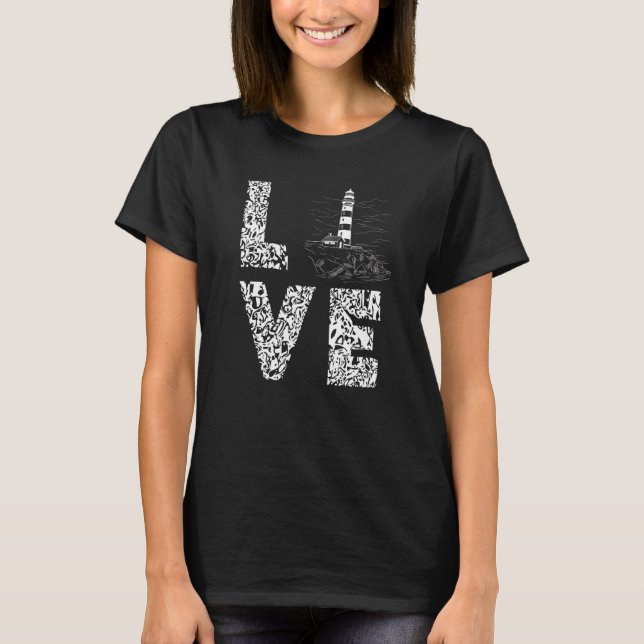 Camiseta Farol Leopard Adora Praia da Vela da Vida (Frente)
