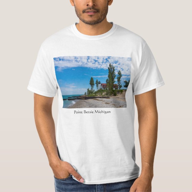 Camiseta Farol Point Betsie (Frente)