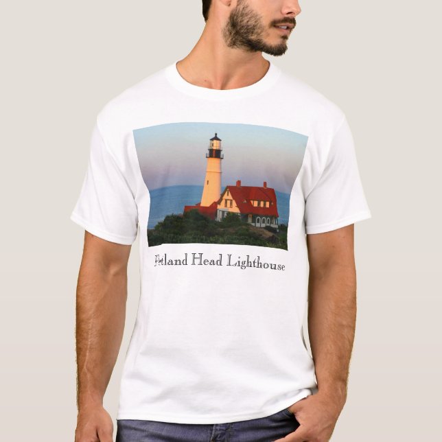 Camiseta Farol principal de Portland (Frente)