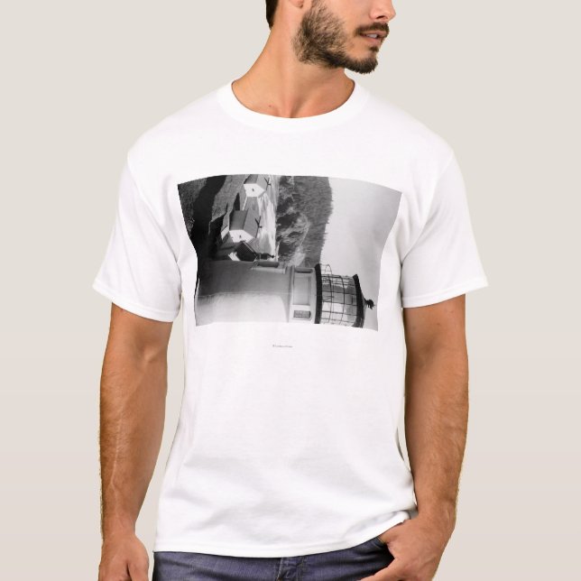 Camiseta Farol principal PhotographCoast de Hacenta (Frente)