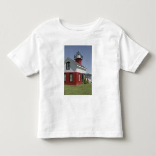 Camiseta Farol realocado na costa em Douglas perto de 2