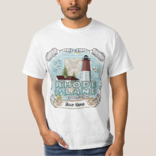 Camiseta Farol Rhode Island