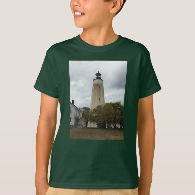 Camiseta Farol Sandy Hook (Frente)