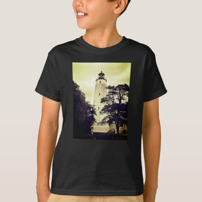 Camiseta Farol Sandy Hook (Frente)