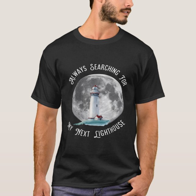 Camiseta Farol Sempre Procurando Faróis (Frente)