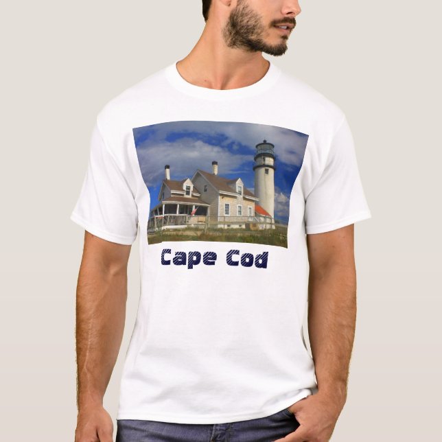 Camiseta Farol Truro Cape Cod das montanhas (Frente)