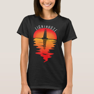 Camiseta Farol Vintage Sol-set-Side Life Sailing Bea