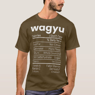 Camiseta Farol Wagyu Fatos Nutricionais Carne Forrageira Nu