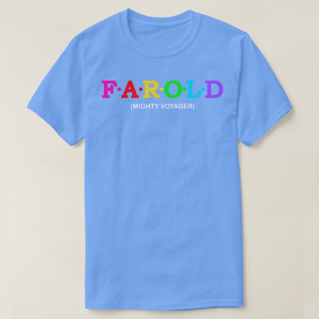Camiseta Farold Mighty Voyager (Frente do Design)