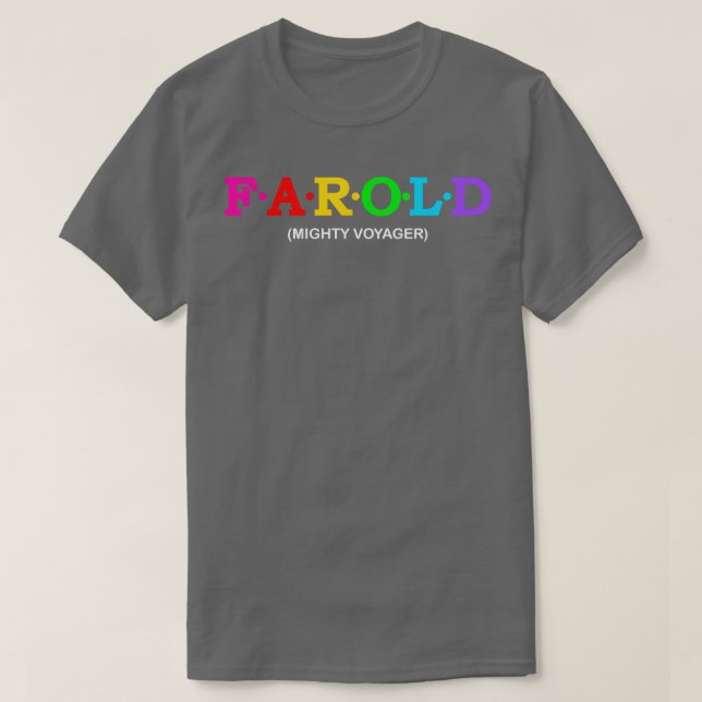 Camiseta Farold Mighty Voyager 1 (Frente do Design)