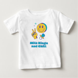 Camiseta Farra de leite e relaxar