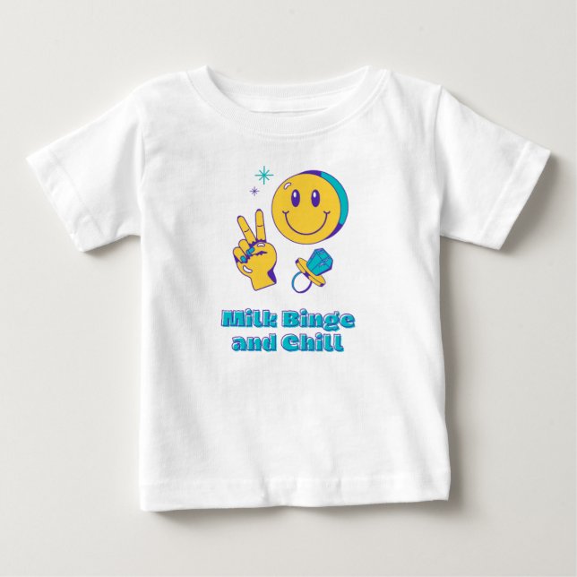 Camiseta Farra de leite e relaxar (Frente)