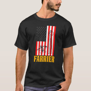 Camiseta Farrier Horsfere Hoof Trimming Equine Shoeing