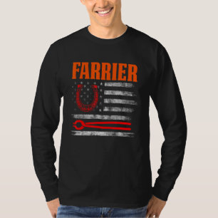 Camiseta Farrier Horsfere Hoof Trimming Equine Shoeing 39