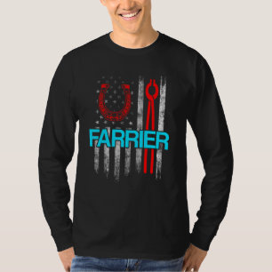 Camiseta Farrier Horsfere Hoof Trimming Equine Shoeing 40