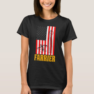 Camiseta Farrier Horsfere Hoof Trimming Equine Shoeing T