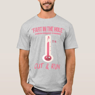 CAMISETA "FART A DETONAÇÃO EXPLOSIVA NO FURO" IMINENTE