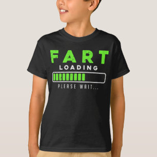Camiseta Fart Carregando Fartura Engraçada