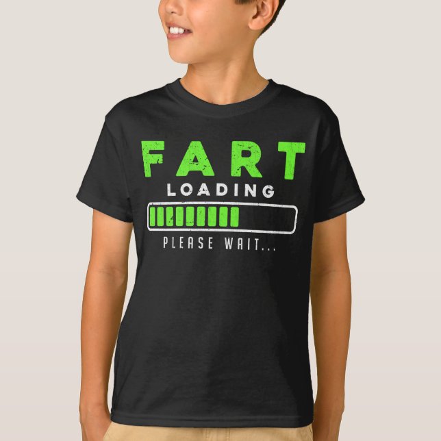 Camiseta Fart Carregando Fartura Engraçada (Frente)
