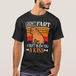 Camiseta Fart English Buldog Dog