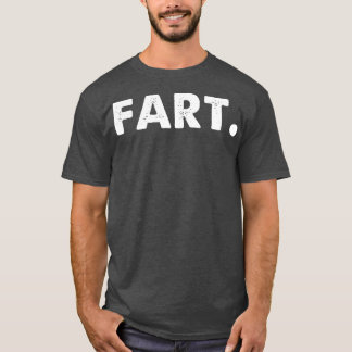Camiseta Fart Engraçado Typografia