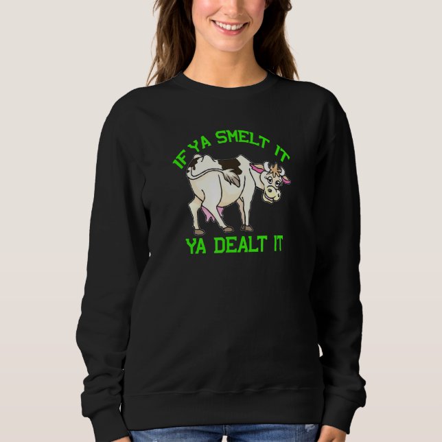 Camiseta Fart Fazendo Vaca Se Você Derreter. (Frente)