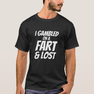 Camiseta Fart Humor Slogan - Eu Joguei Um Pouco