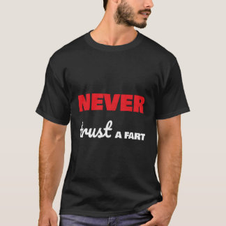 Camiseta Fart Piada Hoodie Gift Nunca Confie Em Um Hoodie F