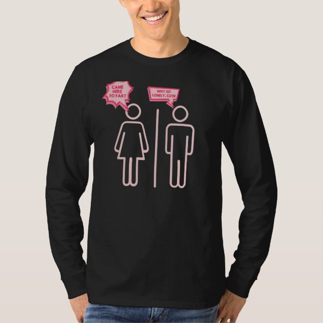 Camiseta Fart Sarcastic Bathroom Meme Sarcasm Piada Humor 3 (Frente)