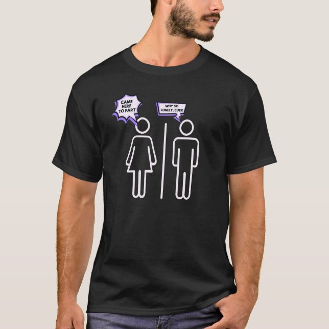 Camiseta Fart Sarcastic Bathroom Meme Sarcasm Piada Humor 7 (Frente)