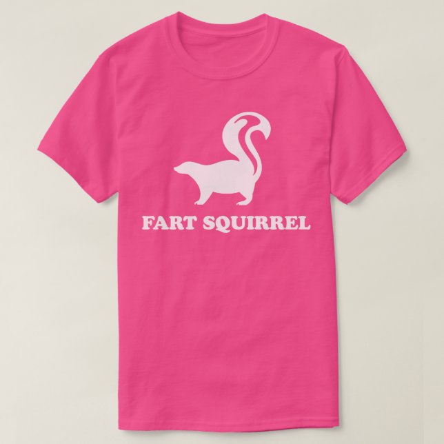 Camiseta Fart Squirrel (Frente do Design)