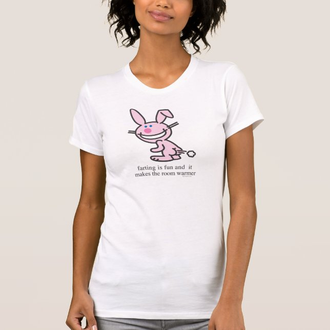 Camiseta Farting é divertimento (Frente)