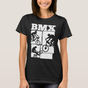 Camiseta Fãs de bicicleta de cor BMX bicicleta ciclista BMX