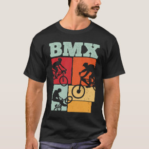 Camiseta Fãs de bicicleta de cor BMX bicicleta MTB motocic