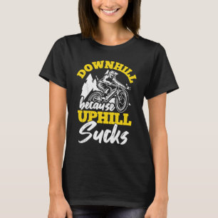 Camiseta Fãs de bicicleta de montanha MTB de motociclista r