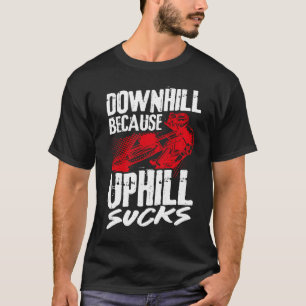 Camiseta Fãs de bicicleta de montanha MTB de motociclista r