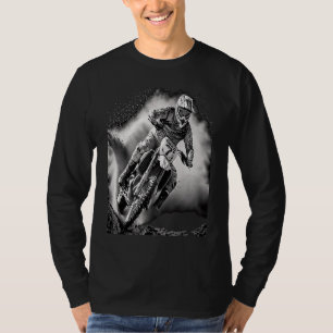 Camiseta Fãs de Esportes Radicais Motocross Bicicleta 